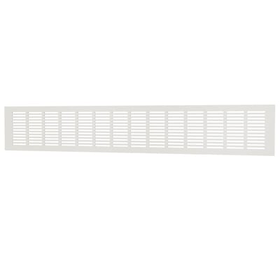 Flexit Overflow Grille, White, 600 x 100 mm