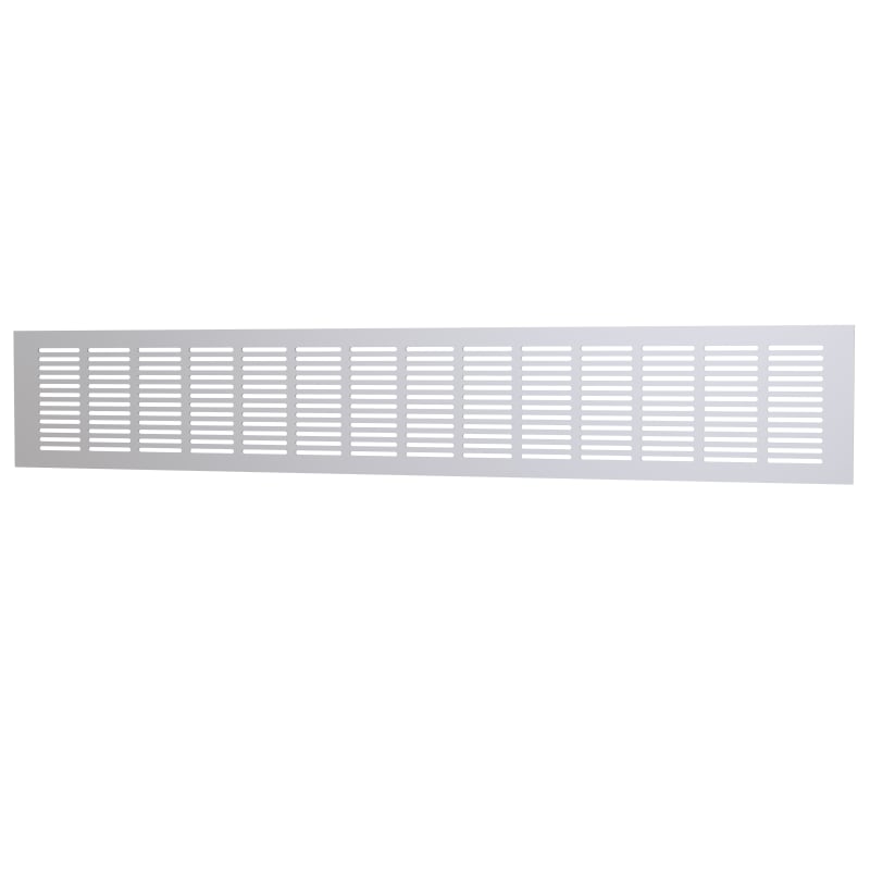 Flexit Transfer Grille 600x100 mm, Matt Aluminium (101313)