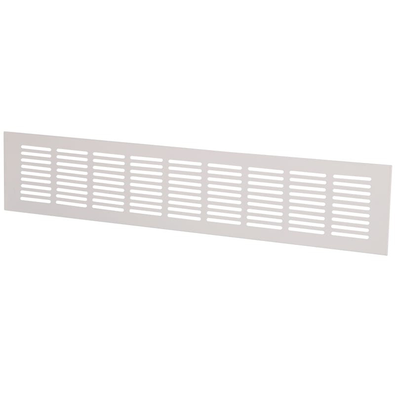 Flexit 117137 Transfer Air Grille White 400 x 80 mm