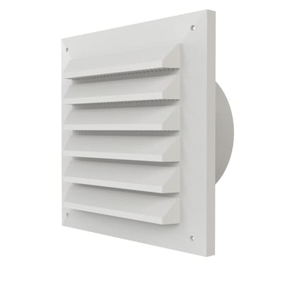 Louvre Grille 125 K White Ø125