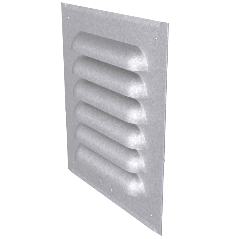 Louvred Grille flat steel 150X150MM (02302)