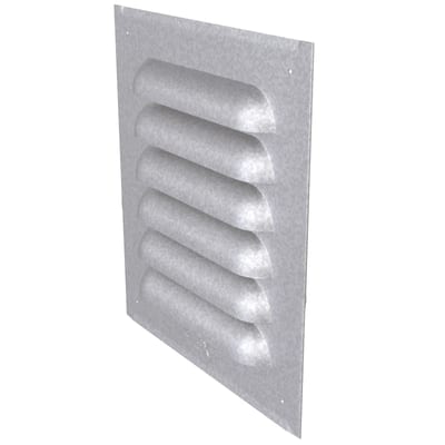 Louvred Grille flat steel 150X150MM