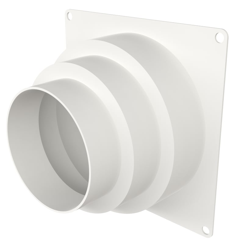 Transition Piece, Plastic, Ø100/125/150 mm (02715)