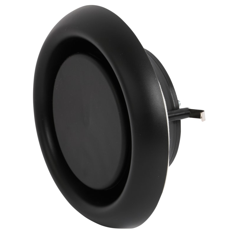 Extract Valve Ø100 black plastic EAN (117761)