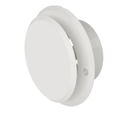 Disc Valve round plastic 4"