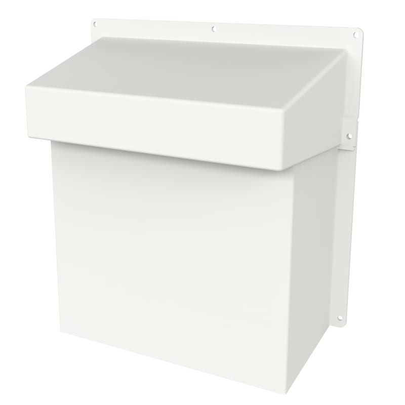 Stormkappe 2-piece white (02711)