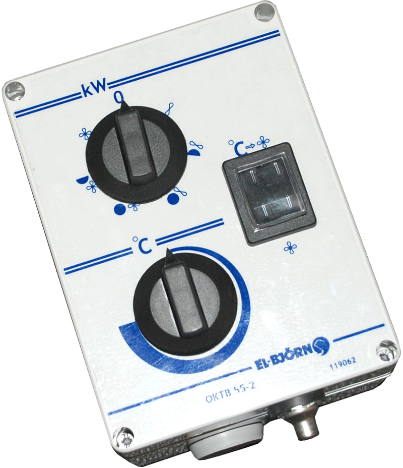 Fan Speed / Heating Controller OKTB 55-2, IP55 (OKTB 55-2 KOMBIBOX)