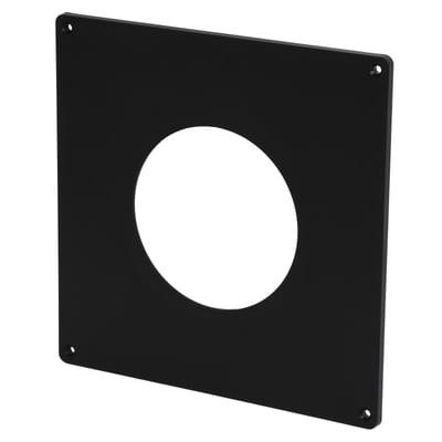 Cover plate 200X200 mm black