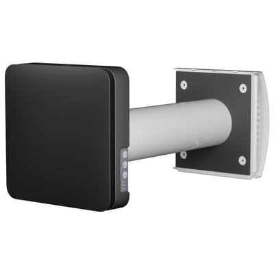 Room Fan Aura One W 100 black