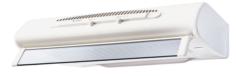 Flexit Gourmet-MW Under-Cabinet Kitchen Extractor Hood, White, Ø125 mm