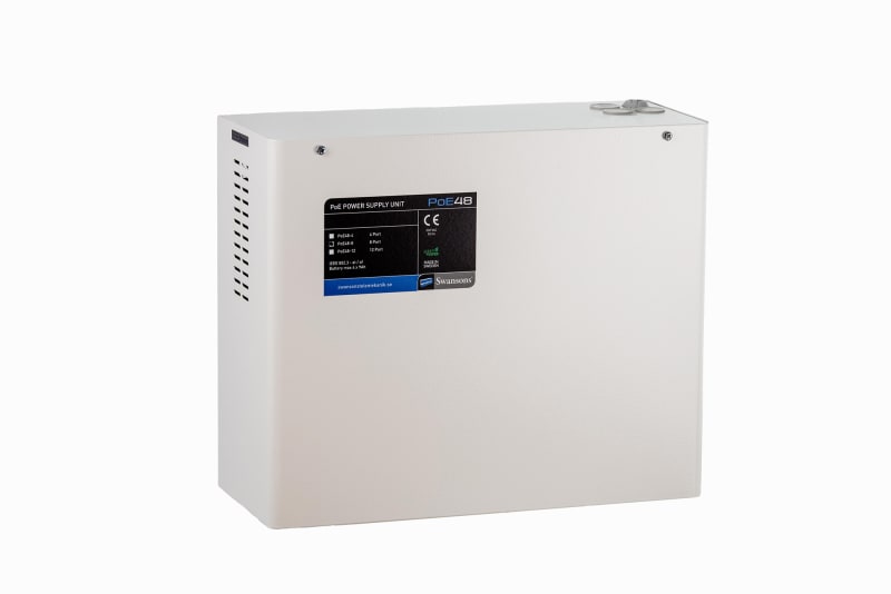 UK Poeswitch 48V 300W 8 PORT Vägg (POE-8V)