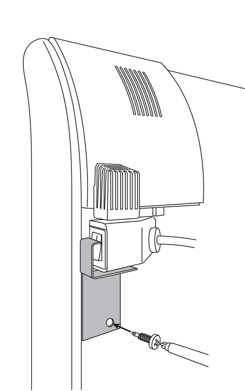 Glamox Heating Bracket for 3001 On/Off Switch Locking (781000000)
