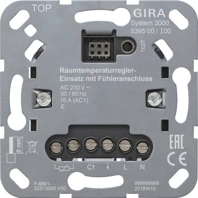 Function System 3000 Thermostat Insert with External Sensor Input