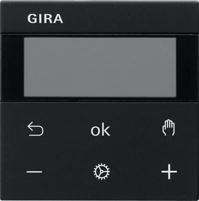 S3000 Thermostat Front BLUETOOTH, Black M