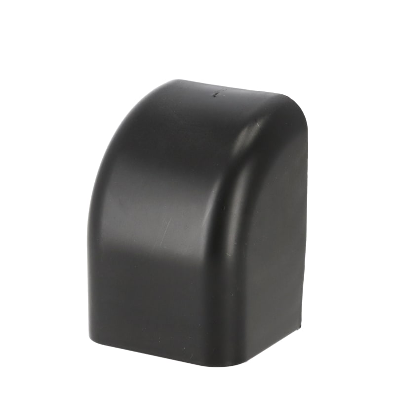 End termination., channel, 80 x 60mm, black (CONCT80BK)