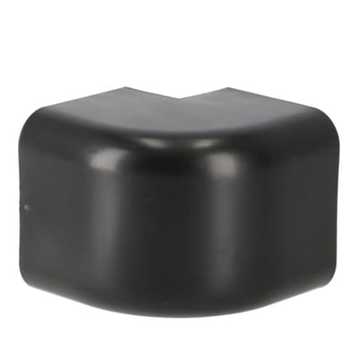 External. bend, channel, 80 x 60mm, black