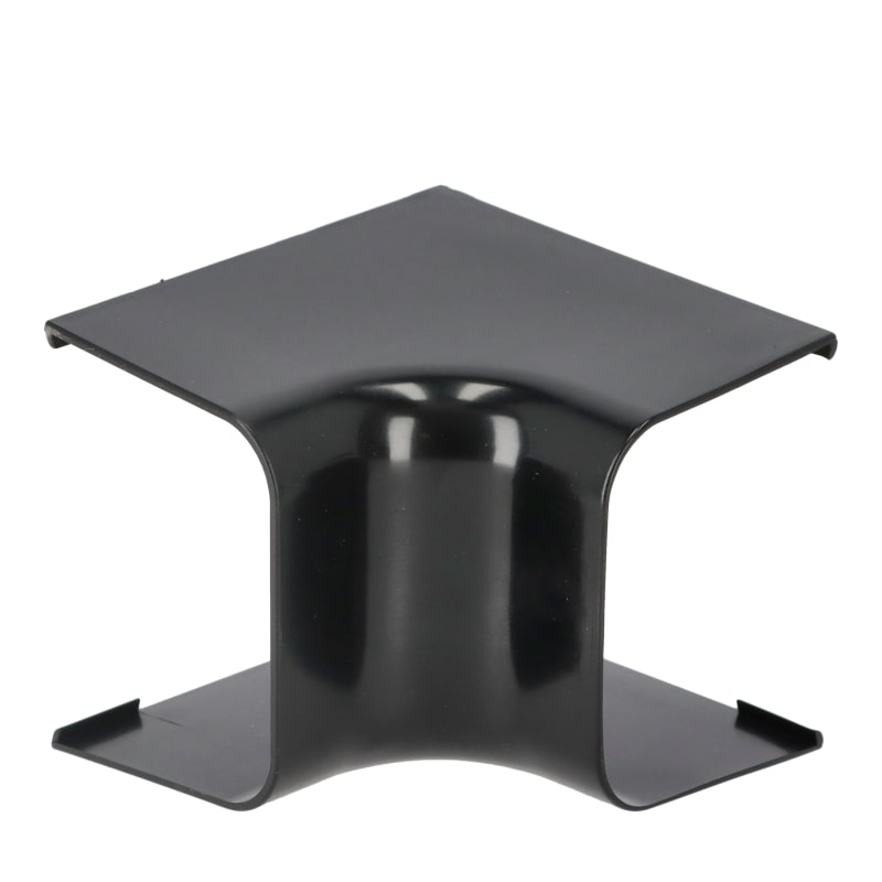 Internal. bend, channel, 80 x 60mm, black (CONAE80BK)
