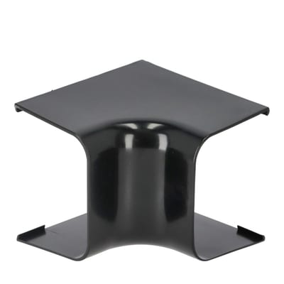 Internal. bend, channel, 80 x 60mm, black