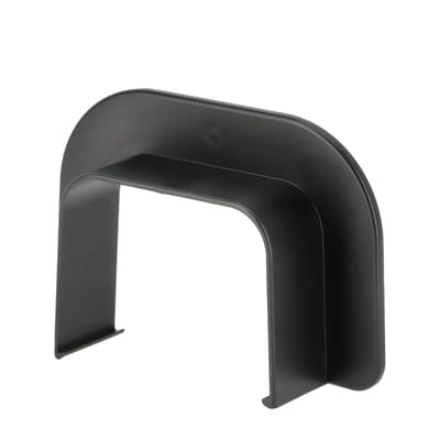 Articon Wall Sleeve, Channel 80x60 mm, Black