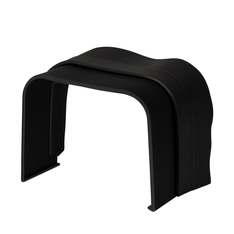 Fleks. avsl., channel, 80 x 60mm, black (119999004)