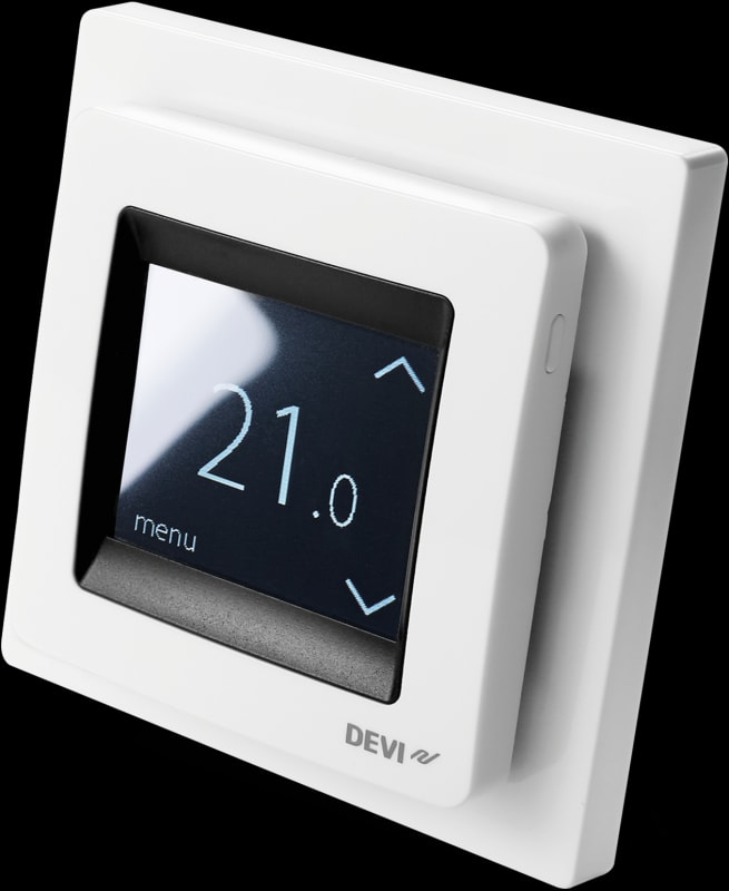Devi DEVIreg Touch Electronic Floor Thermostat without Frame (140F1064)