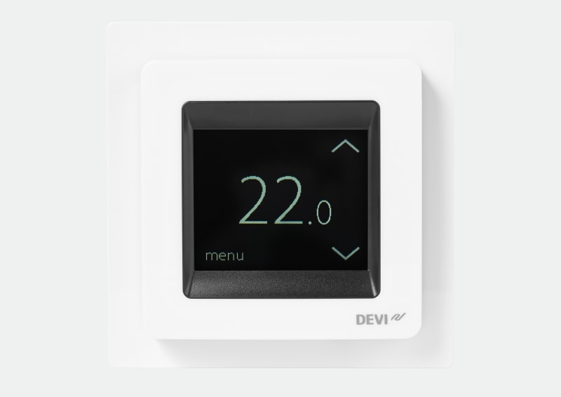 DEVIreg Touch P.White with frame (140F1071)