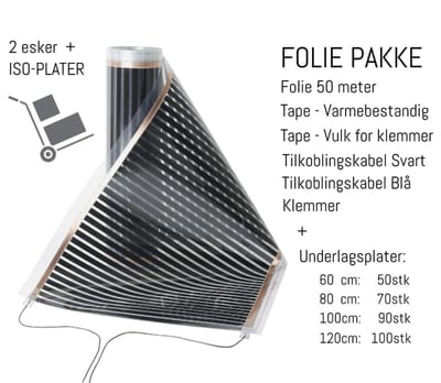 Finnfoil Stork pack 80cm 40M2 70'ISO
