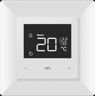 Britely Touch Thermostat 16A, white RH