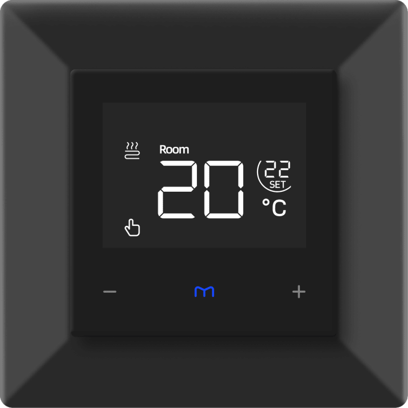 Britely Touch Thermostat 16A, Black (5430264)
