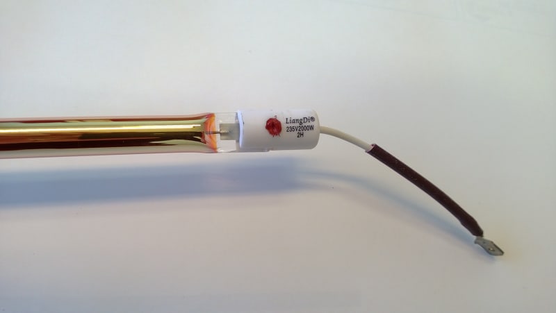 LHW 254-230-2000, Quartz Sleeve (LHW-254-230-2000)