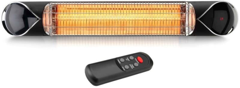 Patio Heater 2000W black IP55 (TVHS-SO-2000A)