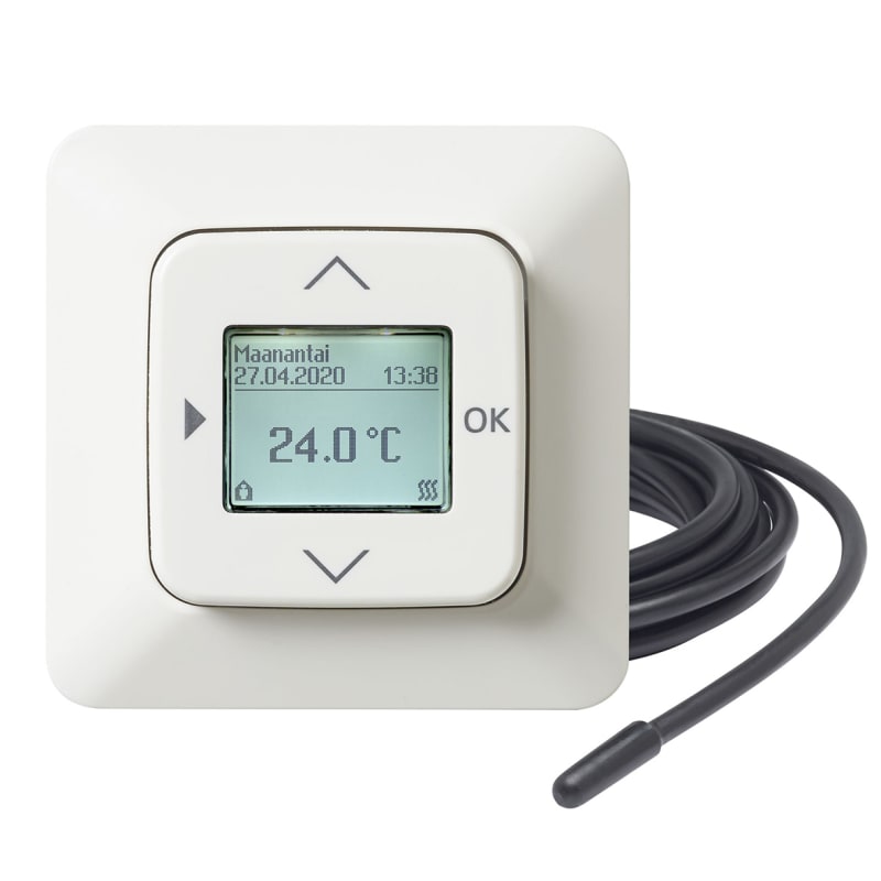 ABB TC16-20-214 Jussi Recessed Room/Floor Thermostat with Display