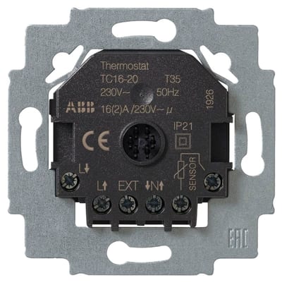 ABB Room/Floor Thermostat with Display and Floor Sensor
