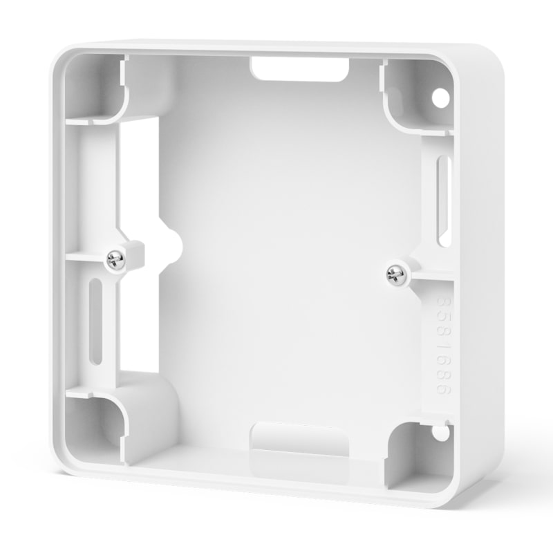 Ebeco 8581686 Spacer Frame for EB-Therm, 87x87x29 mm, White RAL 9003
