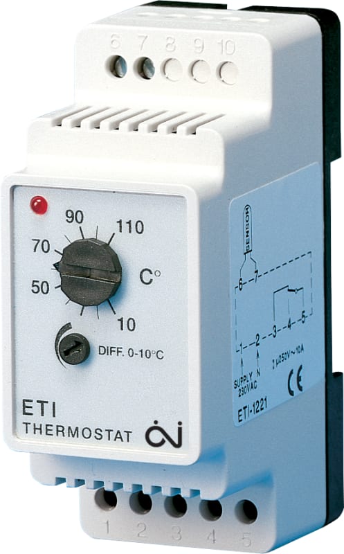 ETI 1551 IND.TERMOST without Probe (ETI-1551)