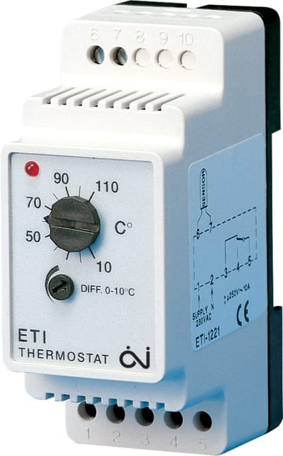 ETI 1551 IND.TERMOST without Probe