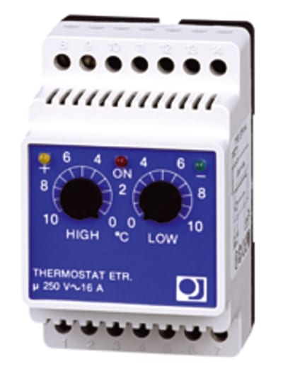 Function OJ1093 ETR/F 1441 Snow-Melting Gutter Thermostat