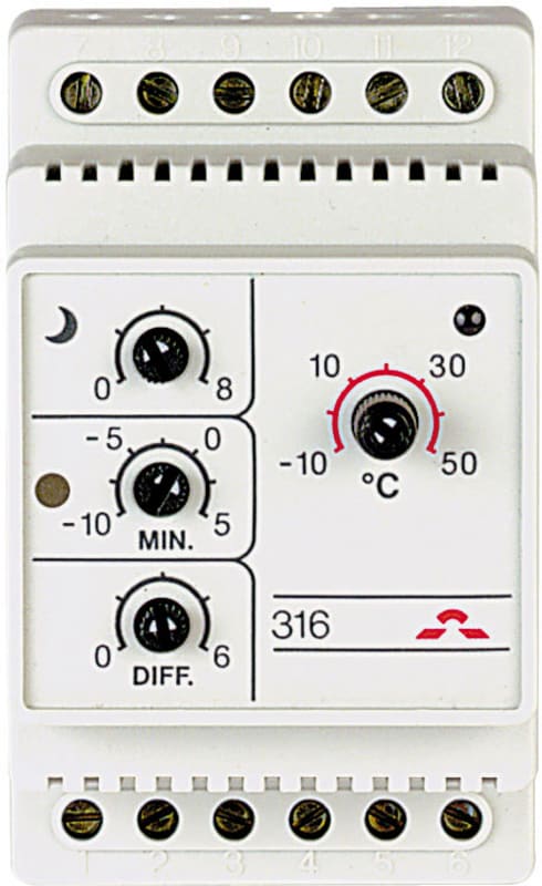 Devireg 316 DIN-RAILTERM. (140F1075)