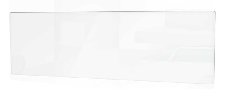 Clip on Glass white. 20 cm, 500W (NDG2 072 W)