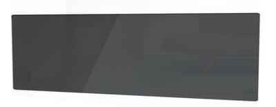 Nobø Clip-On Glass Front Anthracite 20 cm 500 W