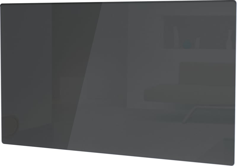 Nobø NDG4 062 A Clip-On Anthracite Glass Front, 40 cm, 750 W