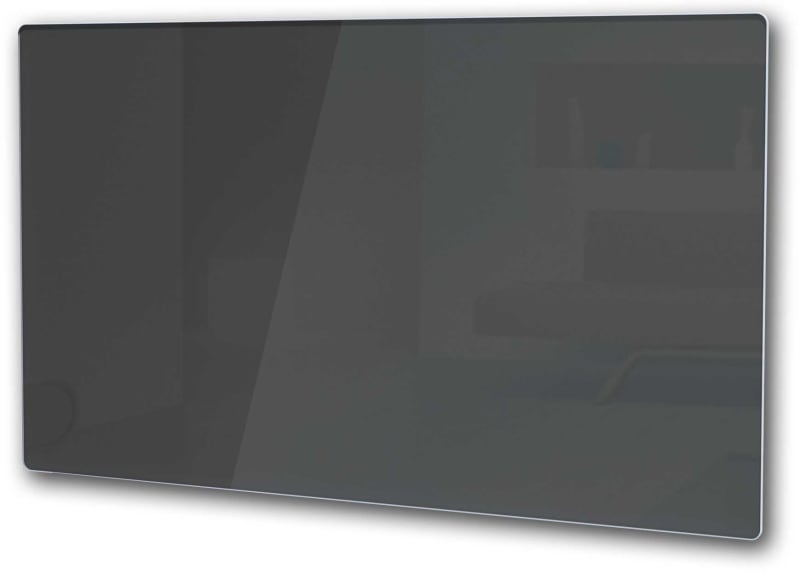 Nobø NDG4 092 A Clip-On Glass Front Anthracite 40 cm 1250 W