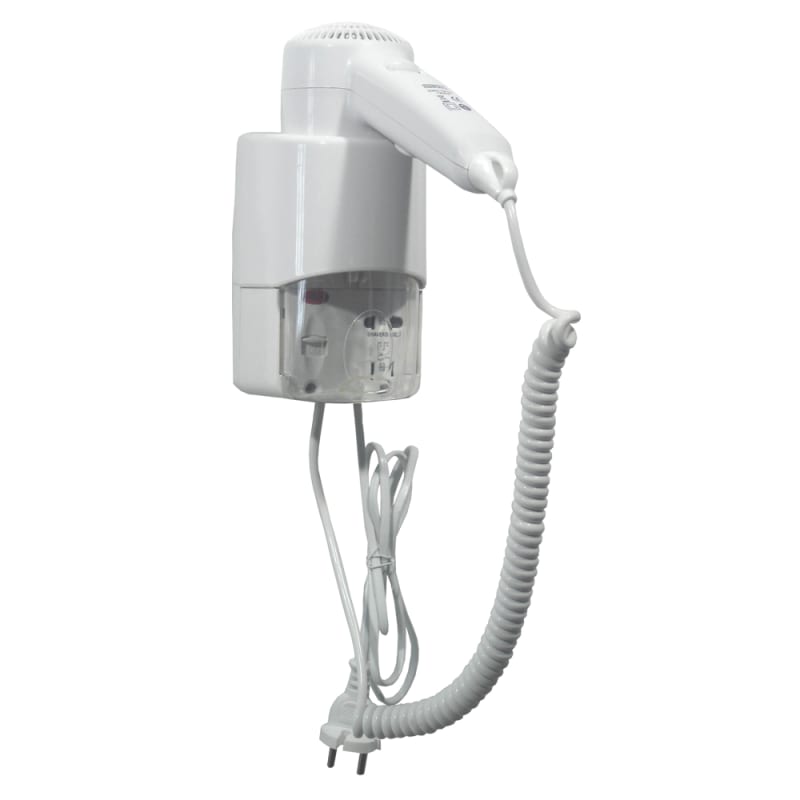 Knut Bo SC0030 Hair Dryer, White, with Wall Bracket