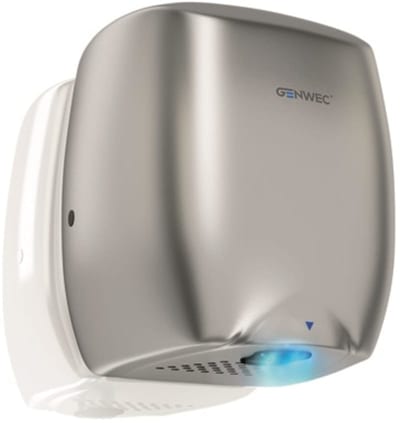 Hand dryer E-Flow brushed steel