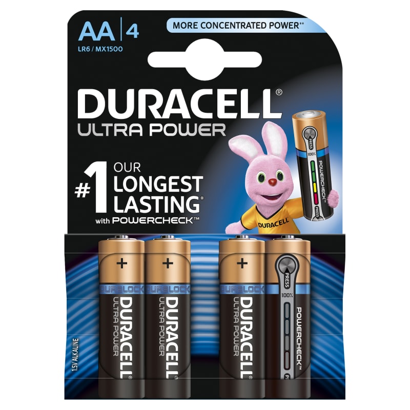 Ultra Power LR6 AA 4PK (6200000)