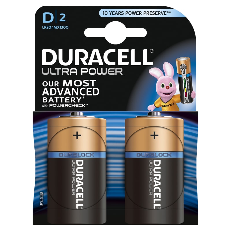 Ultra Power LR20 D 2PK (22E6745CB1EA4593943E026B2EFEE35E)