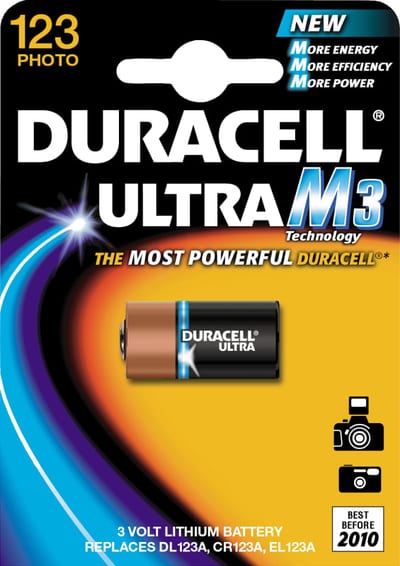 Duracell 123 Ultra M3 CR17345