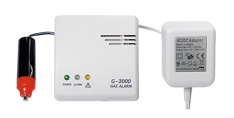 Gas detector 12V + 230V (13565)