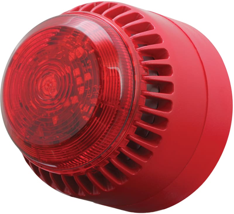 Siren and flashing light Red (8210114FULL-0017X)