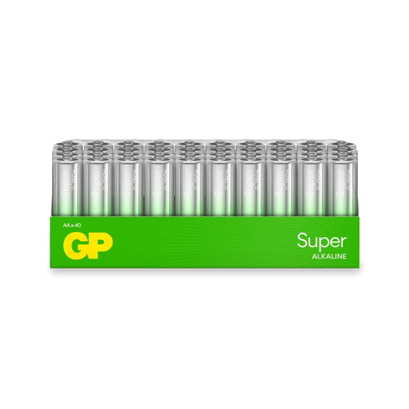 Battery Super Alkaline AA/LR6 40-Pk (151376)